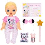 Disney Darlings 13-Inch Interactive Baby Doll – Magical Lights, Sounds, Music & Wand – Minnie-Inspired Nurturing Doll with Accessories – Multiple Skin Tones, Eye Colors – Ages 2 and Up