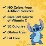 Disney Stitch Fruit Snacks - Fat Free & Gluten Free