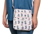 Loungefly Disney Mickey & Minnie Crossbody Bag