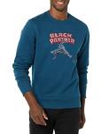 Amazon Essentials Disney | Marvel | Star Wars Men's Fleece Crewneck Sweatshirt, Marvel Black Panther, Large