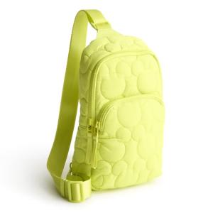 Vera Bradley Women's Disney Featherweight Lorman Sling Backpack, Evening Primrose, One Size