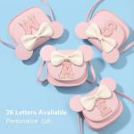 PRLINJSK Toddler Purse for Girls Birthday Gift, Little Girls Purse Kids Wallet Mouse Crossbody Bag Gift Set