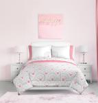 Jay Franco Disney Minnie Mouse Queen Comforter Set - 7 Piece Bedding Includes Sheet Set & Pillow Covers - Super Soft Cozy Pink Mandala Bedding