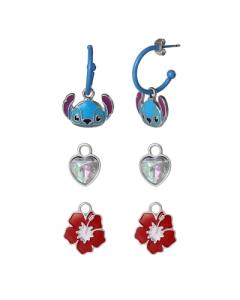 Fashion Stitch Interchangeable Charm Earring Set