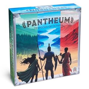 Pantheum: Demigods of Olympia Board Game | Greek Mythology Strategy Game for 1–4 Players | Ages 12+ | 45–60 Min Playtime | Great Board Games for Family Night | Base Game