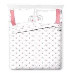 Jay Franco Disney Minnie Mouse Queen Comforter Set - 7 Piece Bedding Includes Sheet Set & Pillow Covers - Super Soft Cozy Pink Mandala Bedding