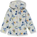 Amazon Essentials Disney | Marvel | Star Wars Boys' Polar Fleece Full-Zip Hooded Jacket, Mickey and Friends, Small