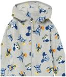 Amazon Essentials Disney | Marvel | Star Wars Boys' Polar Fleece Full-Zip Hooded Jacket, Mickey and Friends, Small