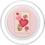 Disney Princess Valentine’s Day Cinderella Jaq & Gus Hearts PopSockets PopGrip for MagSafe