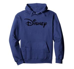 Disney Black Logo Pullover Hoodie