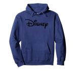 Disney Black Logo Pullover Hoodie