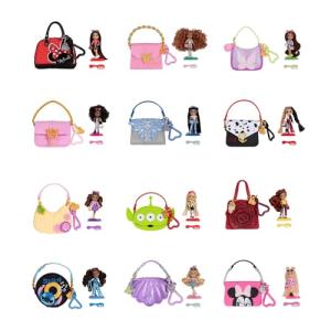 Disney ILY Mini Dolls Tote-ILY-Teenies Blind Pack Bundle (2 Dolls in Each), Inspired by Your Favorite Disney Characters or Stories with Matching Purse and Accessories – Which One Will You Get?