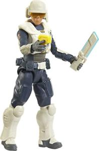 Mattel Disney and Pixar Lightyear Security Guard Fremont Action Figure, 12 Points Articulation & Movie Accessories, 5-in Scale