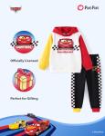 Disney Cars Toddler Boys' Pants Set Lightning Mcqueen 2 Piece Outfit Clothing Sets Kid Hoodie Joggers Fall Tracksuit Matching hoodies Pullover Sweatshirt Suit Multi-color Jersey Set Size 4-5 Years