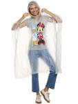 Disney Mickey Mouse Rain Poncho Hoodie Print Unisex Adult (Minnie Mouse & Daisy Duck)
