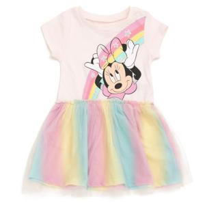 Disney Minnie Mouse Rainbow Toddler Girls Dress Multicolor 2T