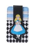Disney Card Holder Wallet Slim Compact (Alice Black and White)