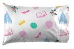 Jay Franco Disney Princess Sassy 4 Piece Twin Bed Set - Includes Comforter & Sheet Set - Super Soft Fade Resistant Polyester - (Official Disney Product)