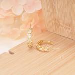 Mouse Earrings 18K Gold Plated Sterling Silver Cute Animal Stud Earrings for Women Hypoallergenic Cubic Zirconia Lovely Mouse Earring Jewelry Gifts for Sister