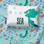 Disney Pixar Luca Here We Go 5 Piece Twin Size Bed Set - Includes Comforter & Sheet Set - Super Soft Fade Resistant Microfiber (Official Disney Pixar Product)