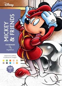 Disney Mystery Coloring Pages - Mickey and Friends