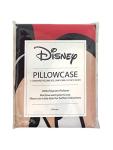Jay Franco Disney Mickey Mouse Stripes 1 Pack Pillowcase - Double-Sided Kids Super Soft Bedding