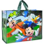 Disney Mickey Mouse Tote Bag Set - Bundle with Extra Large Mickey Reusable Tote Bag Plus Mickey Stickers, Bookmark, More | Mickey Grocery Bag for Kids, Adults