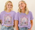 SFHFY Magical Shirt for Women Magic Kingdom T Shirt Family Vacation Tee Castle Fairy Tale Graphic Short Sleeve Tops