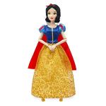 Disney Store Girl's Princess Classic Doll (Snow White), 11 Inches, Includes Brush with Molded Details, Fully Posable Toy in Classic Outfit - Disney Princess Toys