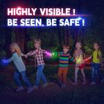 KIRALUMI 8 PCS LED Glow Bracelets, Light Up Bracelets for Kids Adults - Christmas Glow in The Dark Party Bracelets Favors Supplies for Concerts, Festivals, Game Prizes, Sports, Rave Accessories.