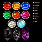 KIRALUMI 8 PCS LED Glow Bracelets, Light Up Bracelets for Kids Adults - Christmas Glow in The Dark Party Bracelets Favors Supplies for Concerts, Festivals, Game Prizes, Sports, Rave Accessories.