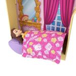 Mattel Disney Princess Toys, Storytime Stackers Belle's Castle, Stackable Doll House with Small Doll & 9 Pieces, Inspired by The Disney Movie