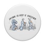 Frozen - Olaf Trying To Keep It Together PopSockets Adhesive PopGrip