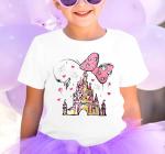 Magical Shirt for Girl: Magic Kingdom Prinecess Tshirt Princess Shirts Youth Girls Cute Tie Dye Family Vacation Trip Tee White