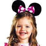 Disney Minnie Mouse Pink Dress Costume for Girls, Official Disney Costume, Todder Size Medium (3T-4T)
