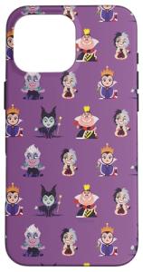 Disney Villains Kawaii Purple Case for iPhone 16 Pro Max