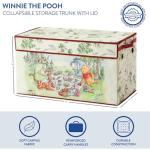 Disney Winnie the Pooh Collapsible Storage Trunk, Durable with Soft Lid, 28.5"x14.5"x16"