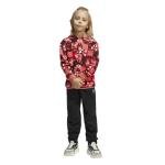 Adidas Unisex-Kids Adidas x Disney Mickey Mouse Sportswear Jogger Set, Preloved Scarlet/Multicolor, Small