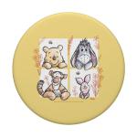 Winnie The Pooh - Pooh Eeyore Tigger and Piglet PopSockets Adhesive PopGrip