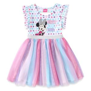 Disney Minnie Mouse Girls Birthday Tutu Dress for Infant Toddler and Big Kids