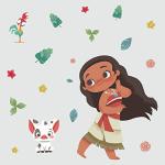 RoomMates Disney Vintage Moana Giant Peel and Stick Wall Decals by RoomMates, RMK4236GM