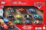 Mattel Disney Pixar Cars Toy Vehicles 10-Pack, Set of 10 Mini Racers of Favorite Characters from The First Cars Movie (Styles May Vary)