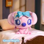 MINISO Disney Stitch Confession Flocked Surprise Box Pendant Mystery Blind Box Cute Collectible Keychain Charm Decorations for Key Backpack Birthday Gifts, Single Box