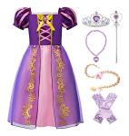 Disney Princess Puff Sleeve Dress with Accessories