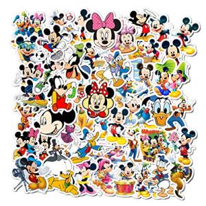 50Pcs Hot Disney Mickey Mouse Stickers for Water Bottle Cup Laptop Guitar Car Motorcycle Bike Skateboard Luggage Box Vinyl Waterproof Graffiti Patches JHSL