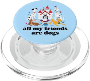 Disney - All My Friends are Dogs PopSockets MagSafe PopGrip for iPhone