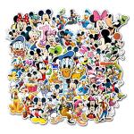 50Pcs Hot Disney Mickey Mouse Stickers for Water Bottle Cup Laptop Guitar Car Motorcycle Bike Skateboard Luggage Box Vinyl Waterproof Graffiti Patches JHSL