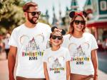 Magical Family Shirts Matching 2026 Vacation Family Matching Outfits Mom and Mini Cute Summer Trip Clothes