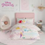 Disney Princess Kids Bedding Super Soft & Cozy Comforter and Sheet Set, Full, (Officially Licensed Product) by Franco