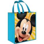 Disney Mickey & Minnie Mouse Tote Bag Set - 3 Classic Disney Reusable Grocery Bags, Travel Totes, for Party Favor Supplies, Plus Stickers